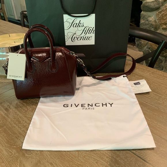 Givenchy Handbags - Givenchy Ox Blood Red Antigona Mini Satchel  *BNWT